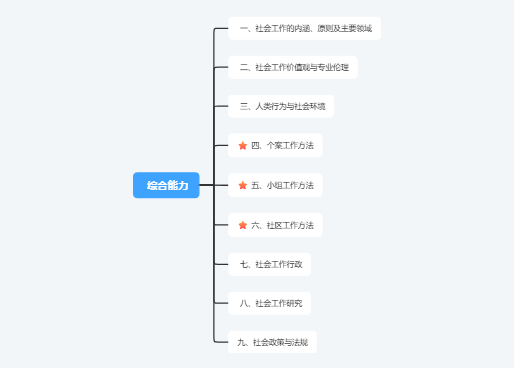 全国社会工作者职业水平考试 综合能力
